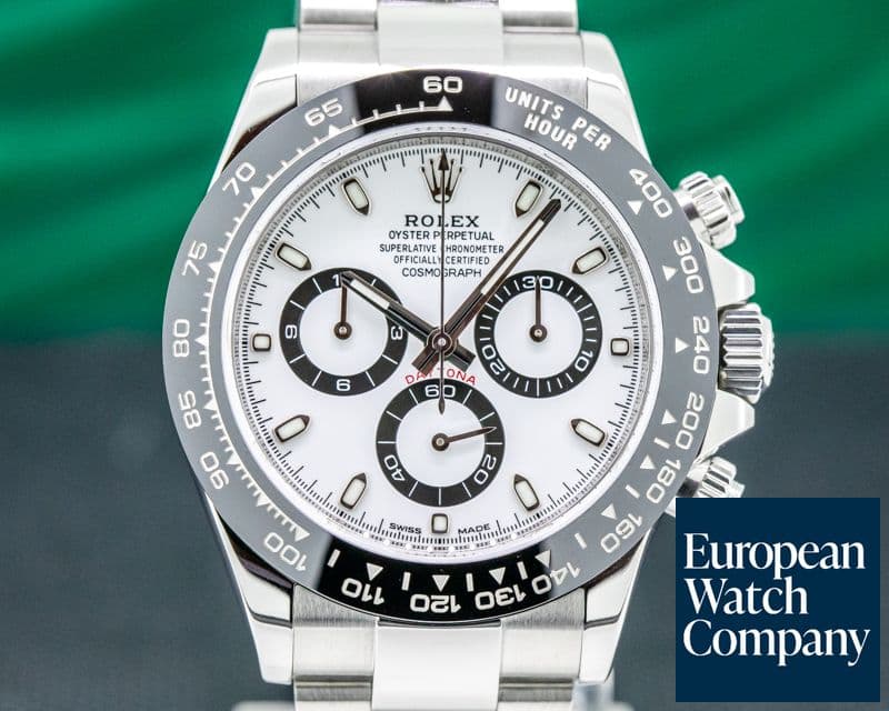 Image of Rolex Daytona Ceramic Bezel SS / White Dial 