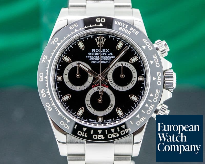 Image of Rolex Daytona Ceramic Bezel SS / Black Dial 
