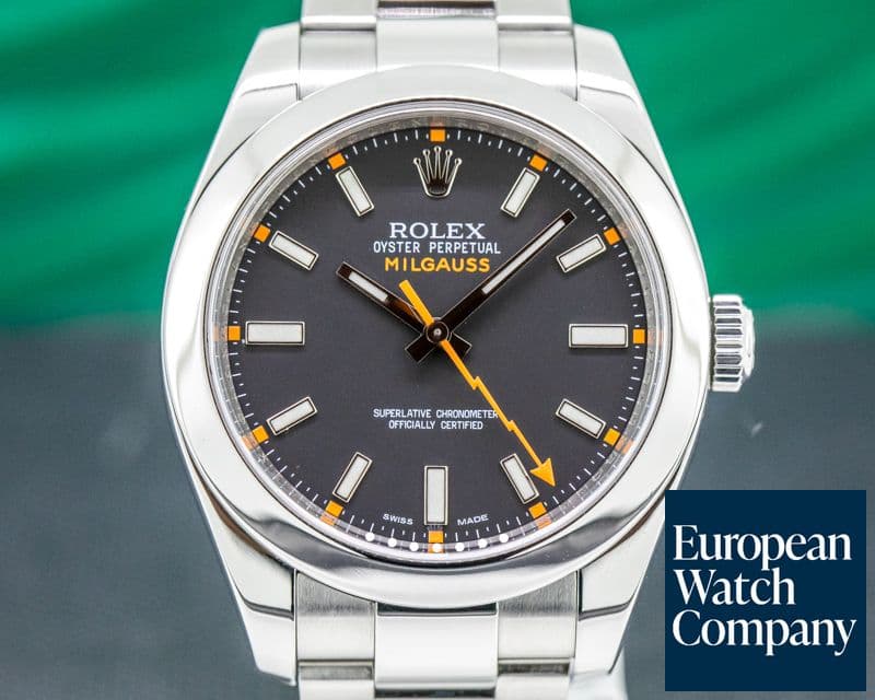 Image of Rolex Milgauss SS Black Dial
