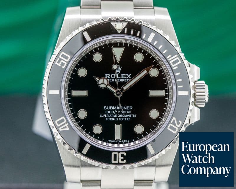 Image of Rolex Submariner No Date Ceramic Bezel SS UNWORN
