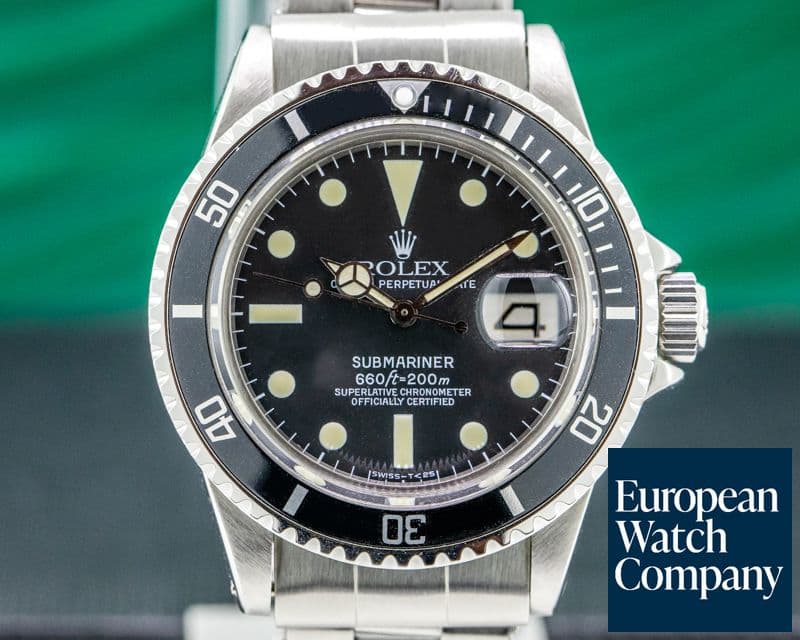 Image of Rolex Submariner 1680 SS BOX & PAPERS Circa 1974