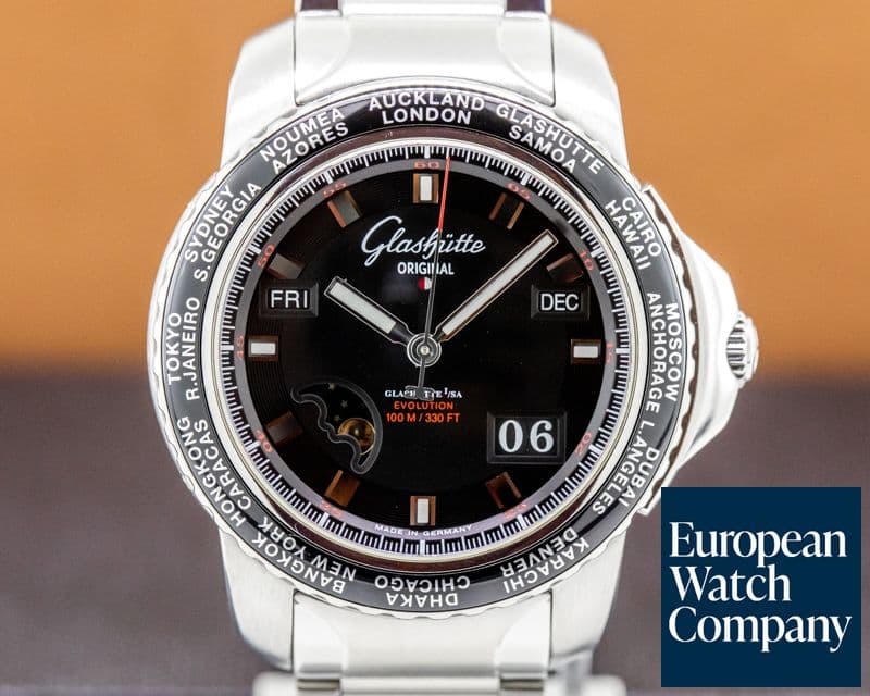 Image of Glashutte Original Sport Evolution Perpetual Calendar SS / SS