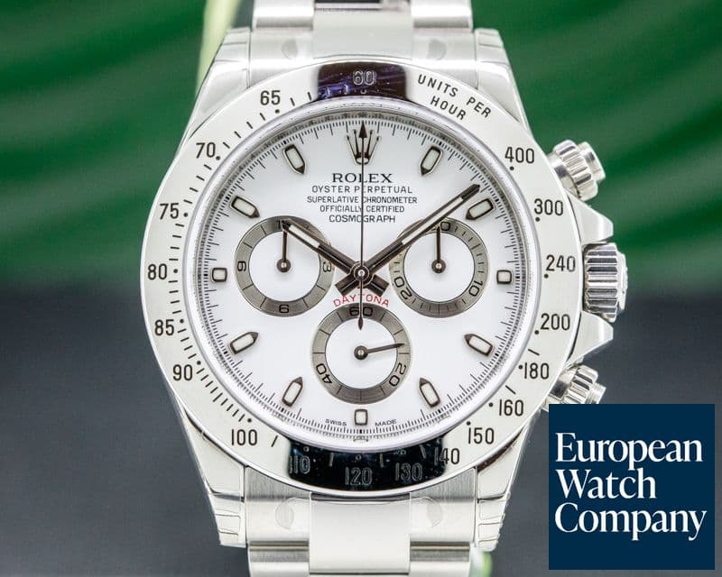 Image of Rolex Daytona White Dial SS / SS NEW OLD STOCK FULLY STICKERED