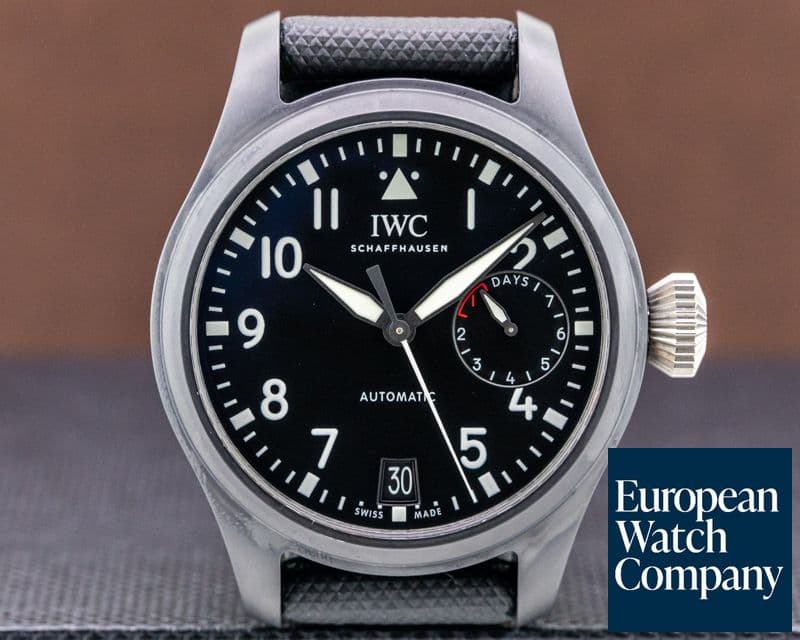 Image of IWC Big Pilot TOP GUN 7 Day Ceramic 46MM
