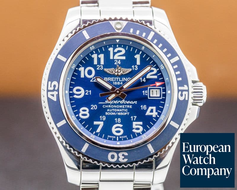 Image of Breitling Superocean II SS Blue