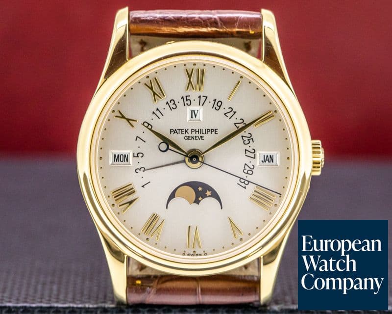 Image of Patek Philippe Retrograde Perpetual Calendar 18K Yellow Gold FULL SET 