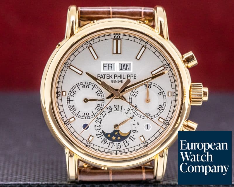 Image of Patek Philippe Split Second Perpetual Calendar Chronograph Rose Gold UNWORN