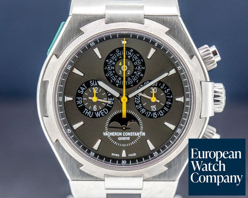 Image of Vacheron Constantin Overseas Perpetual Chronograph SS Gray Dial / Rubber 