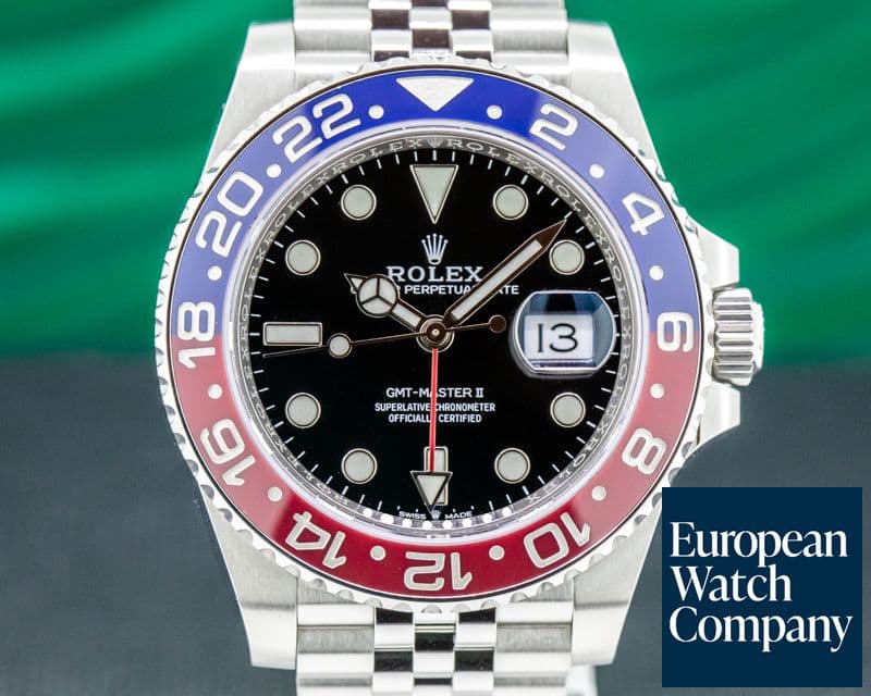 Image of Rolex GMT Master II Ceramic "Pepsi" SS / Jubilee 