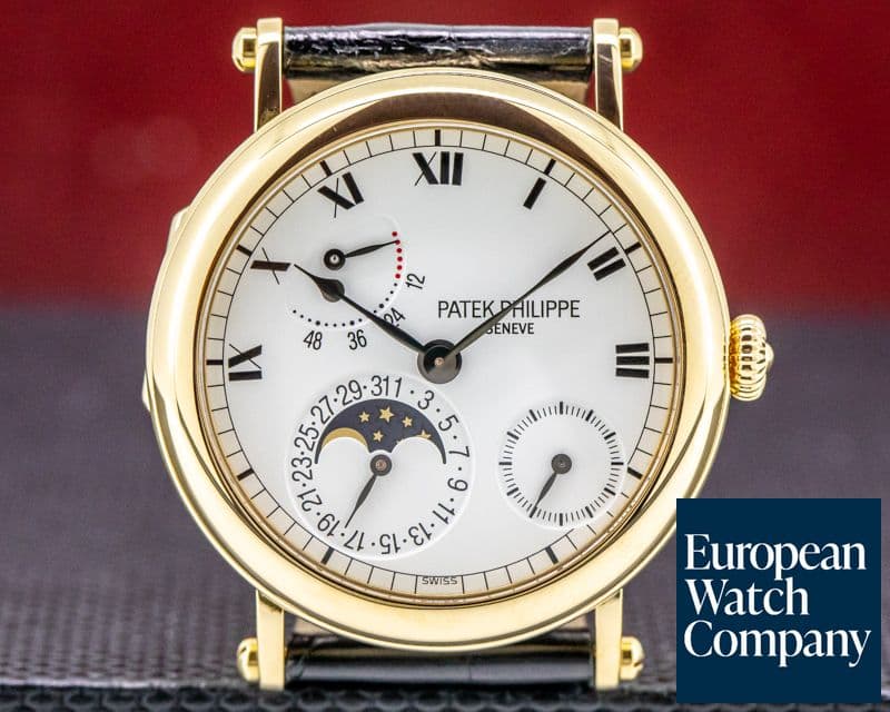 Image of Patek Philippe Power Reserve 5054 Moonphase 18K Yellow Gold 