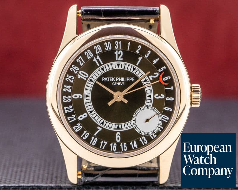 Image of Patek Philippe 6000R Brown Dial Rose Gold / Deployant

