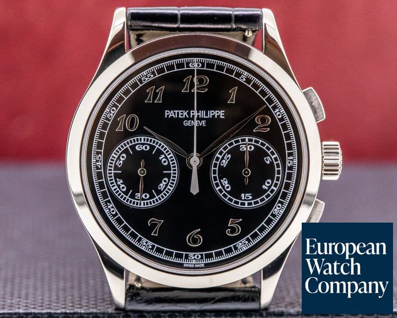 Image of Patek Philippe Chronograph 5170G 18K White Gold Black Dial 