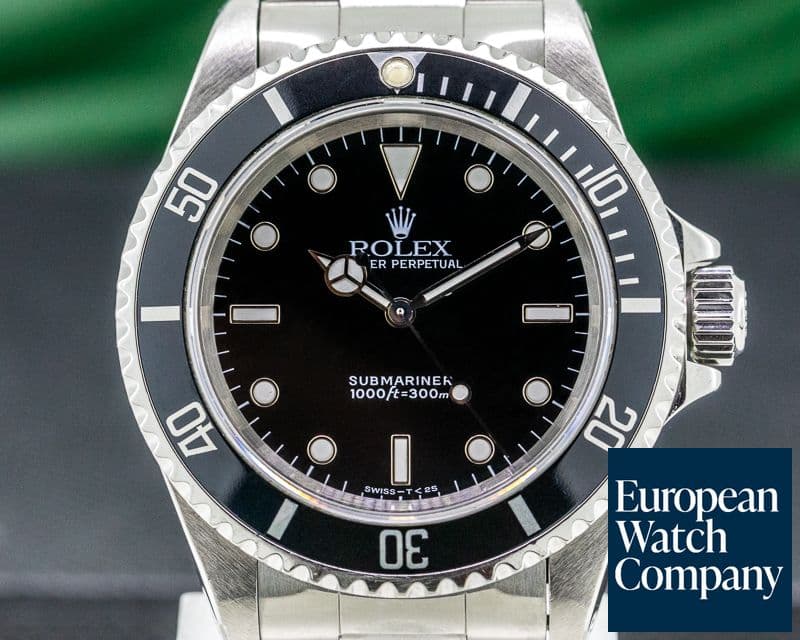 Image of Rolex Submariner No Date SS 2 Line 