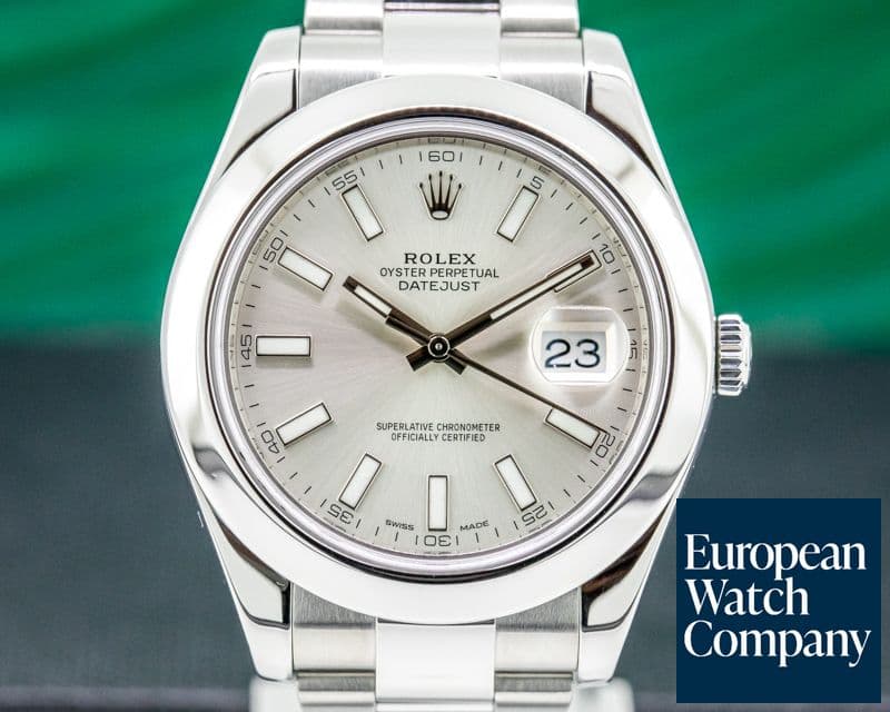 Image of Rolex Datejust II SS Silver Dial 