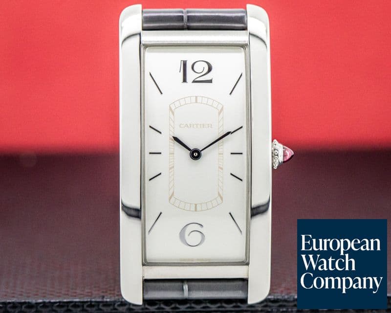 Image of Cartier Tank Cintree WGTA0027 Platinum Limited 