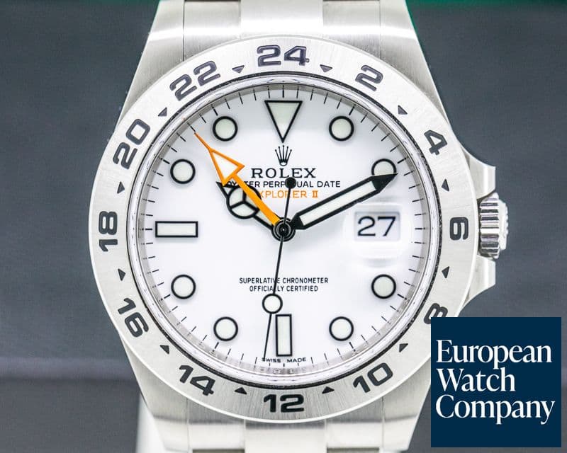Image of Rolex Explorer II White Dial SS 2019