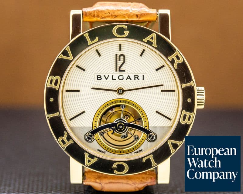 Image of Bulgari Bulgari Bulgari Tourbillon 18k Yellow Gold 
