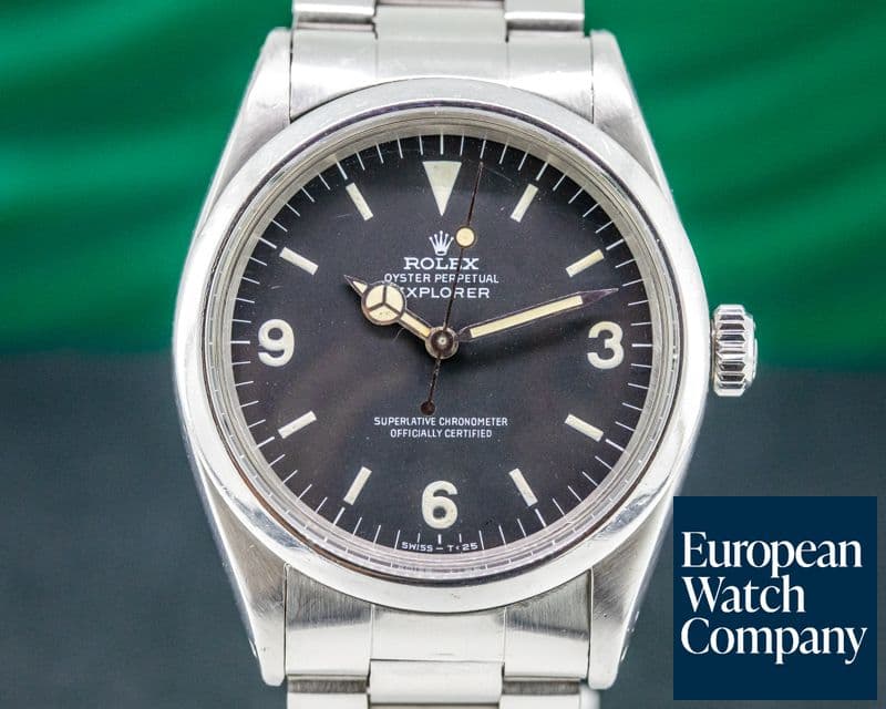 Image of Rolex Vintage Explorer I "Frog Foot Coronet" Logo