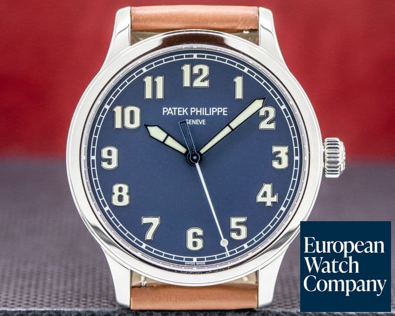 Image of Patek Philippe Pilot Calatrava Steel "New York" Limited Edition 