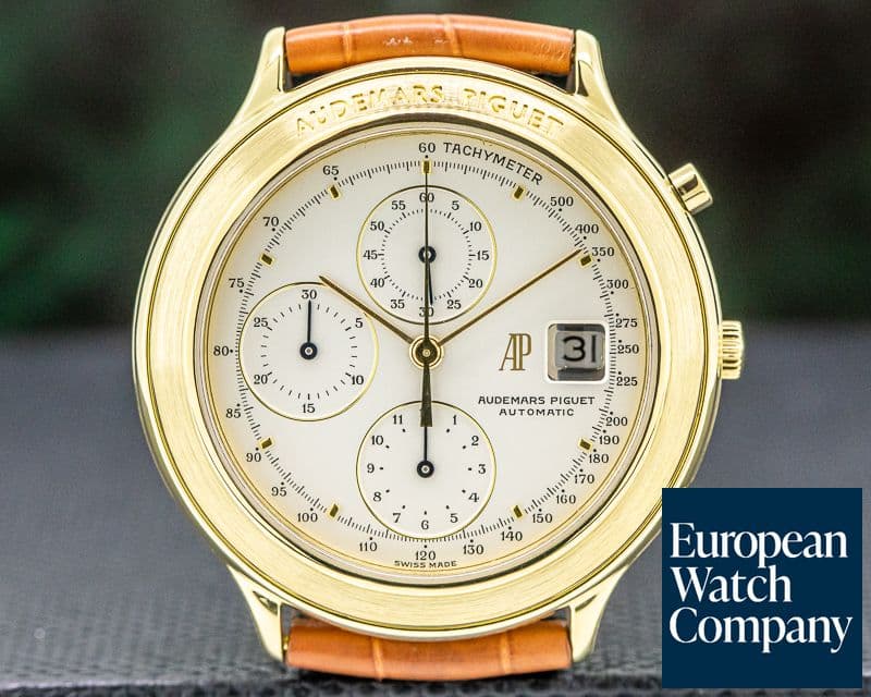 Image of Audemars Piguet Huitieme Chronograph 18K Yellow Gold 