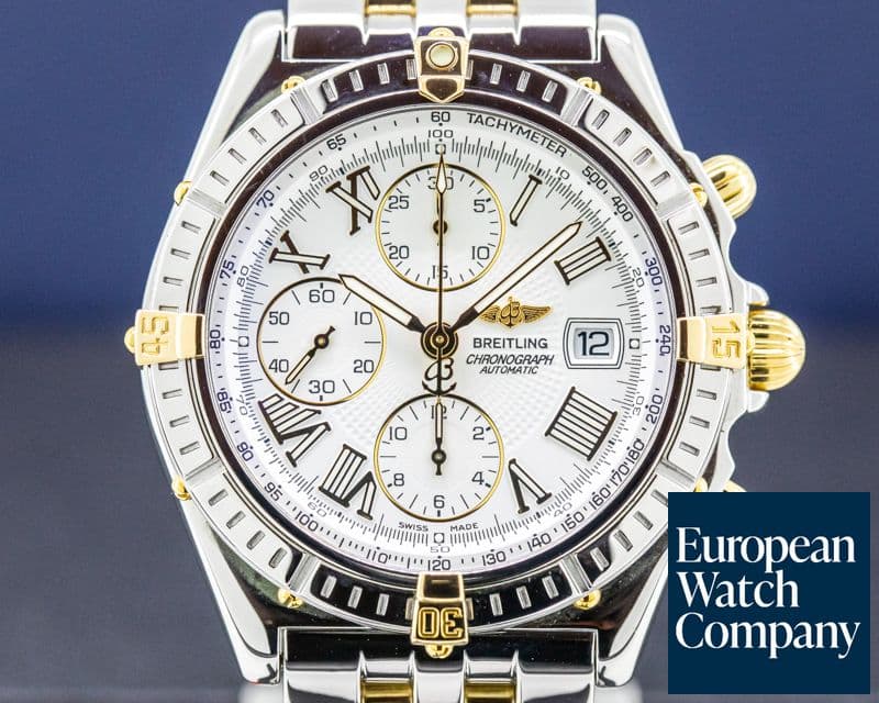 Image of Breitling Crosswind White Roman Dial SS / SS