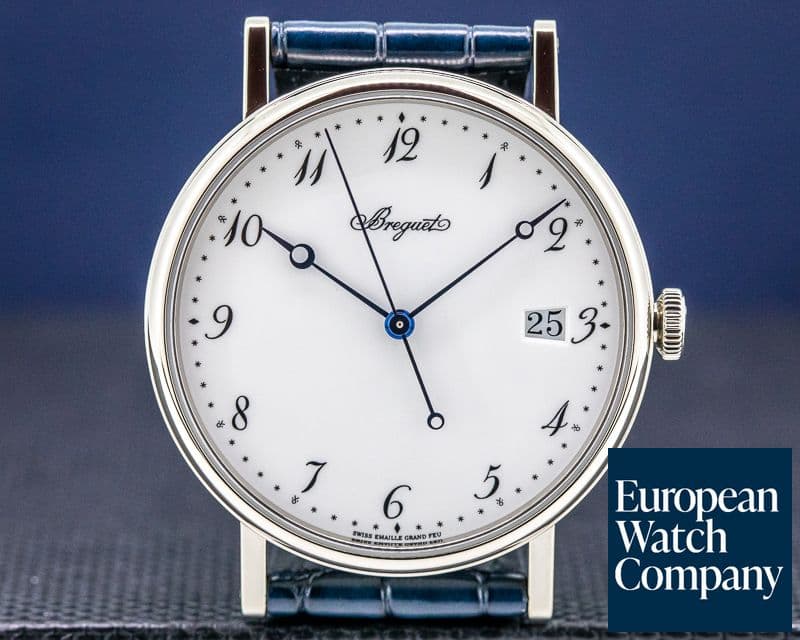 Image of Breguet Classique Automatic Enamel Dial 18K White Gold