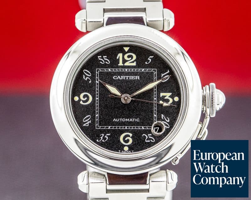 Image of Cartier Pasha C Black Dial SS