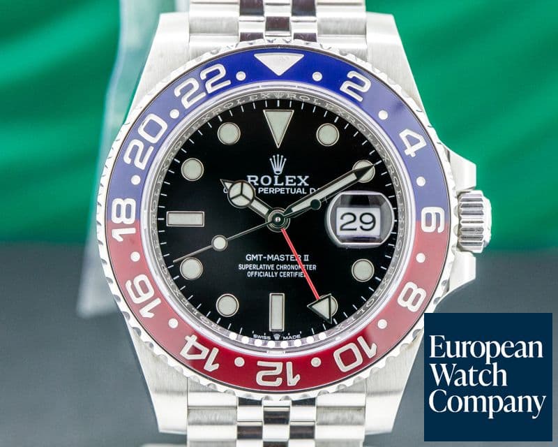 Image of Rolex GMT Master II Ceramic "Pepsi" SS / Jubilee 