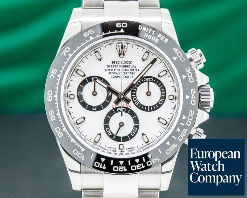 Image of Rolex Daytona Ceramic Bezel SS / White Dial 