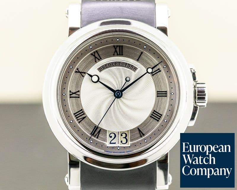 Image of Breguet Marine Big Date SS / Rubber