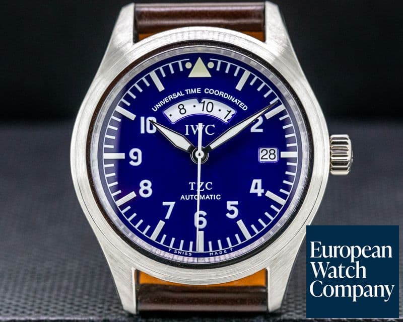 Image of IWC UTC Blue Dial Limited Platinum 39MM