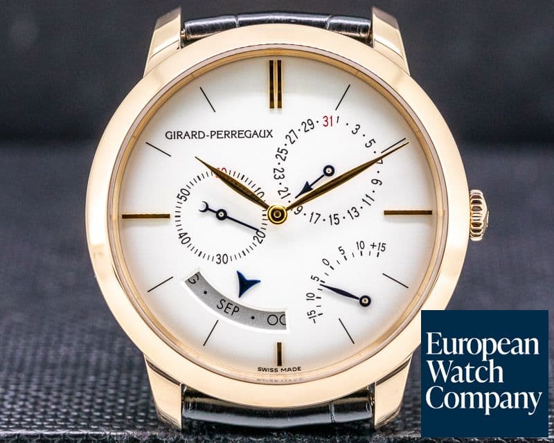 Image of Girard Perregaux 1966 Annual Calendar Equation of Time 18k Rose Gold