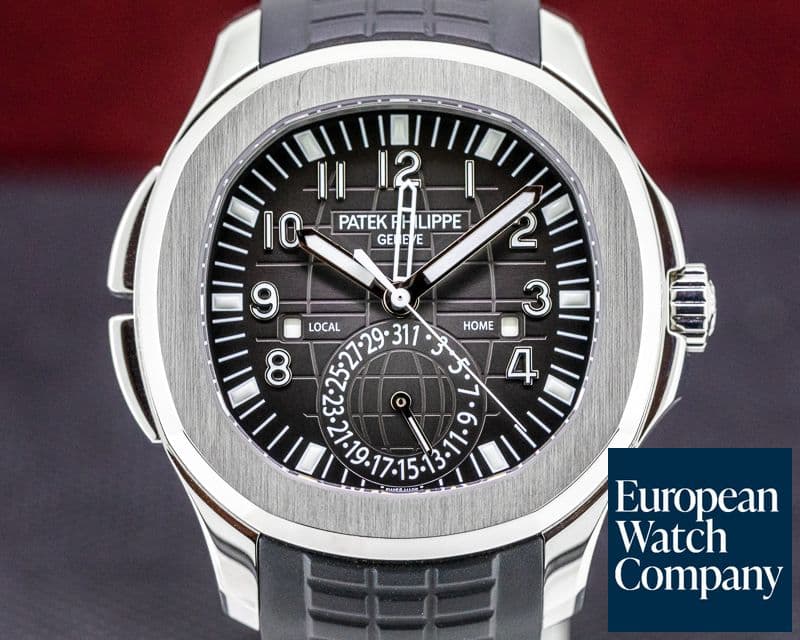Image of Patek Philippe Aquanaut 5164 Travel Time SS / Rubber 