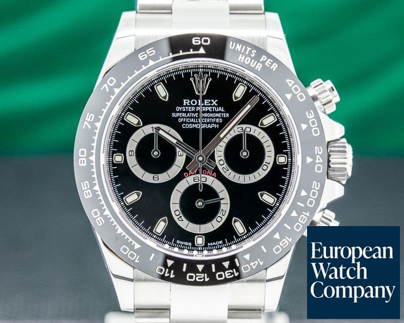 Image of Rolex Daytona Ceramic Bezel SS / Black Dial UNWORN