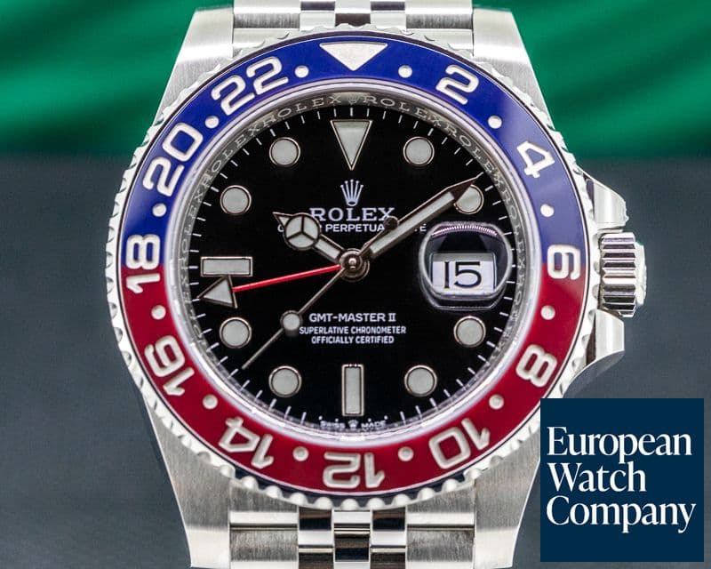 Image of Rolex GMT Master II Ceramic "Pepsi" SS / Jubilee 