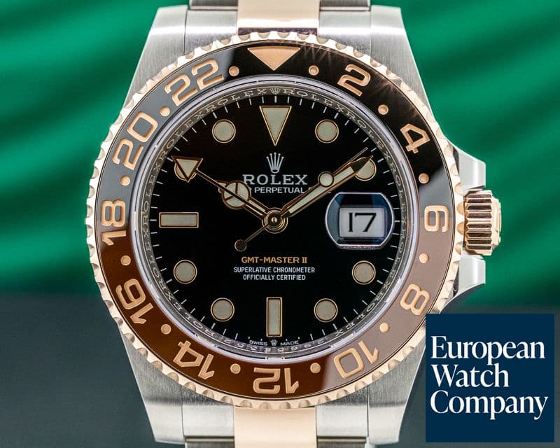 Image of Rolex GMT Master II Ceramic Root Beer SS / 18K  UNWORN