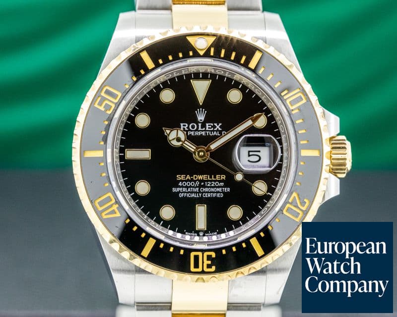 Image of Rolex Sea Dweller "Two-Tone" SS / 18k YG NEW MODEL
