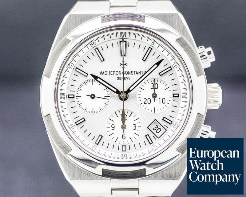 Image of Vacheron Constantin Overseas Chronograph 5500V Silver Dial SS / Bracelet