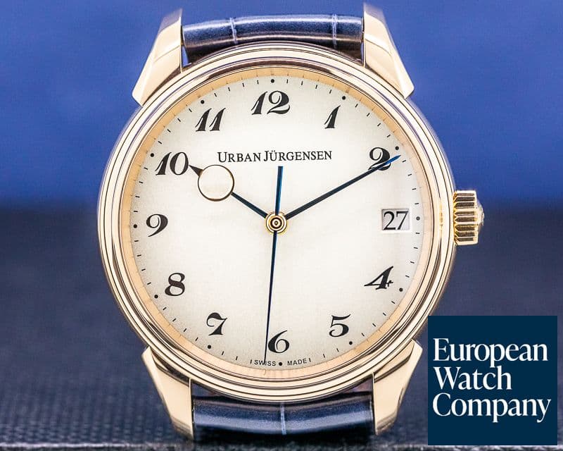 Image of Urban Jurgensen Jules Collection 2240RG 18k Rose Gold / Breguet Numerals