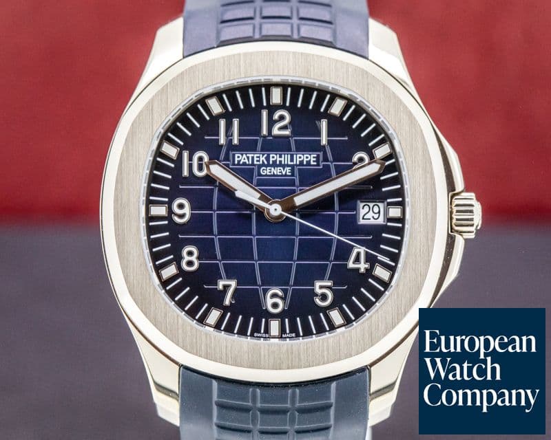 Image of Patek Philippe Aquanaut 18K White Gold / Blue Dial 2019