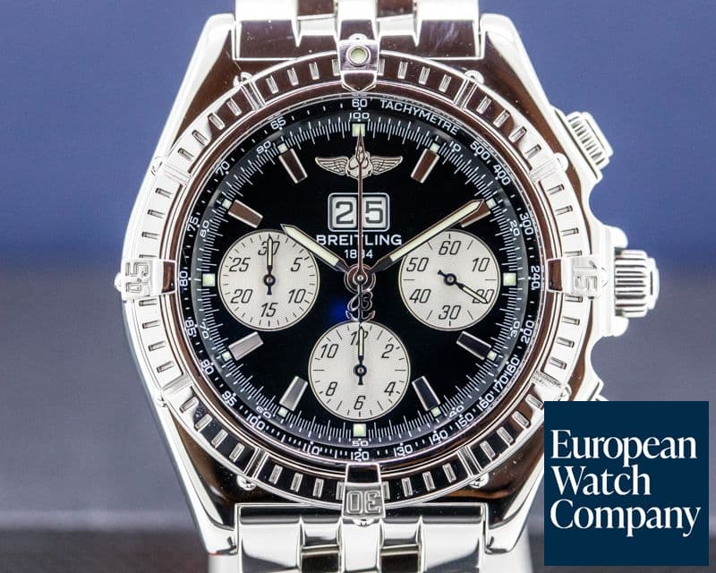 Image of Breitling Crosswind Black Stick Dial SS / SS