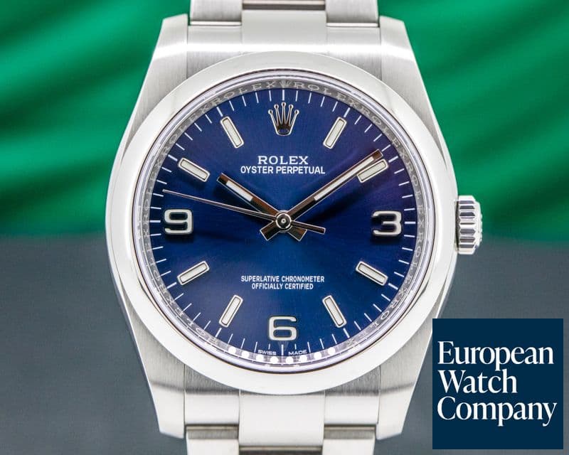 Image of Rolex Oyster Perpetual SS Blue Dial 