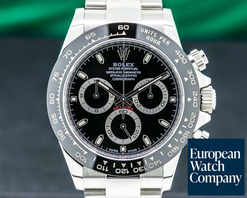 Image of Rolex Daytona Ceramic Bezel SS / Black Dial UNWORN