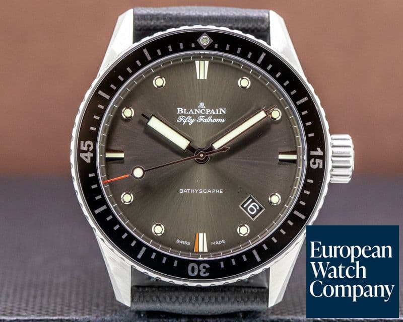Image of Blancpain Fifty Fathoms Bathyscaphe Automatic SS