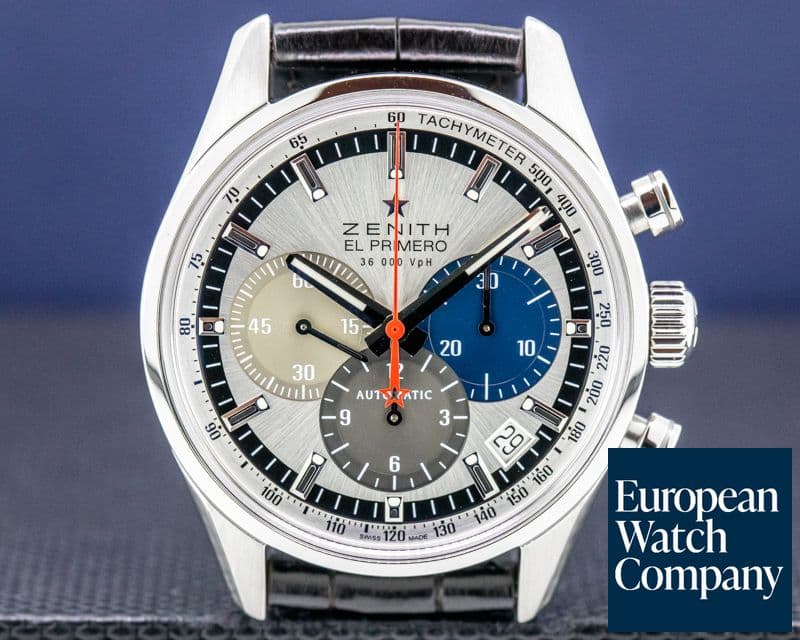 Image of Zenith El Primero Chronograph Tri Color SS 36,000VpH 