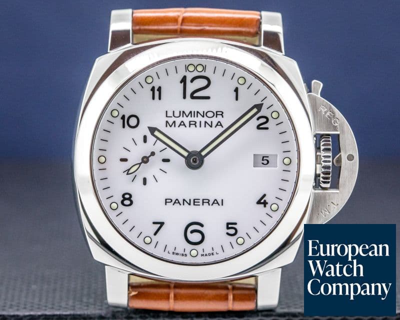 Image of Panerai Luminor 1950 SS White Dial 42MM