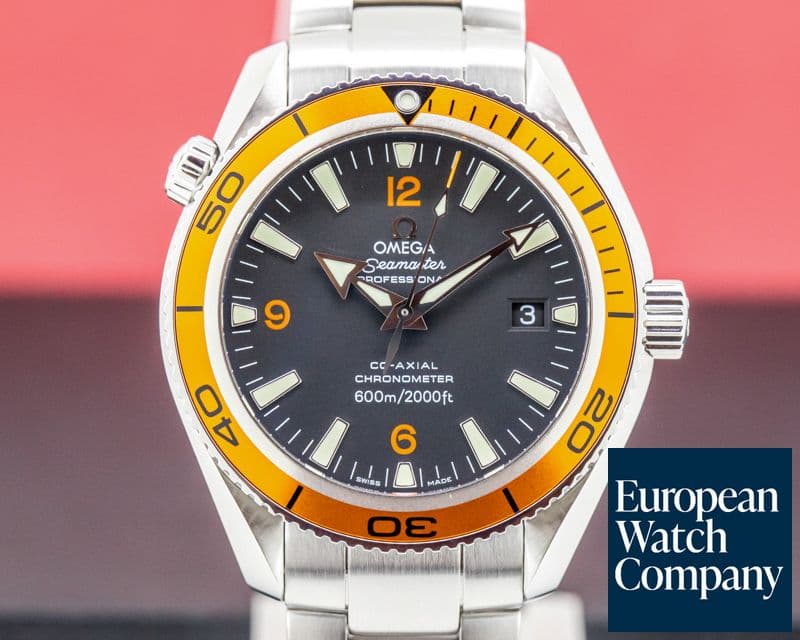 Image of Omega Seamaster Planet Ocean Orange SS 42MM