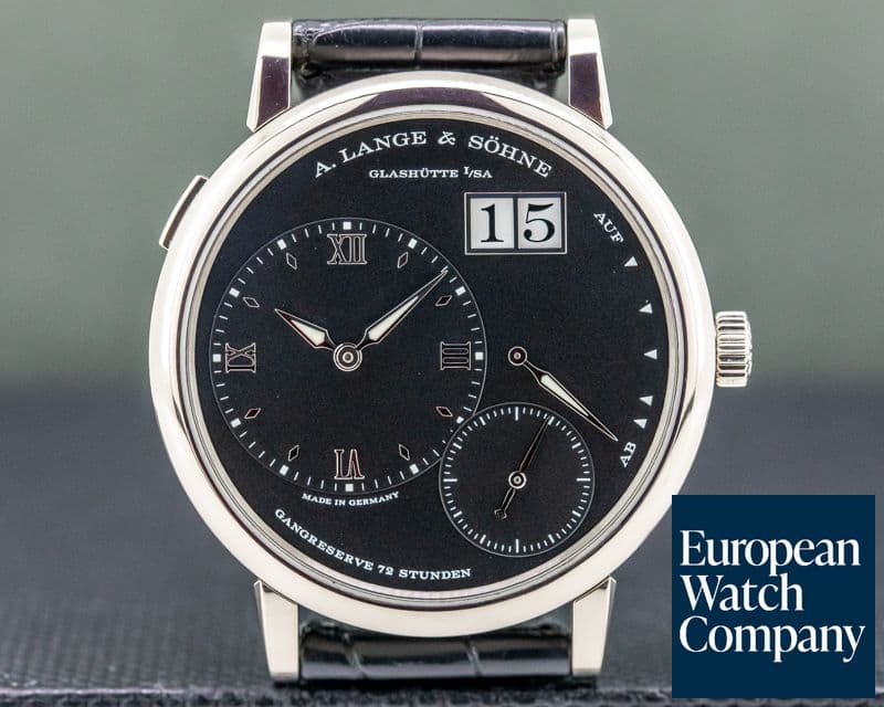 Image of A. Lange and Sohne Grand Lange 1 Black Dial 