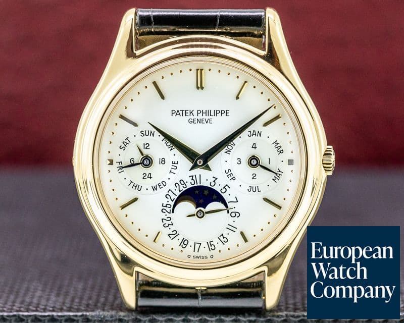 Image of Patek Philippe Perpetual Calendar 3940J 18K Yellow Gold EARLY MODEL FULL SET 