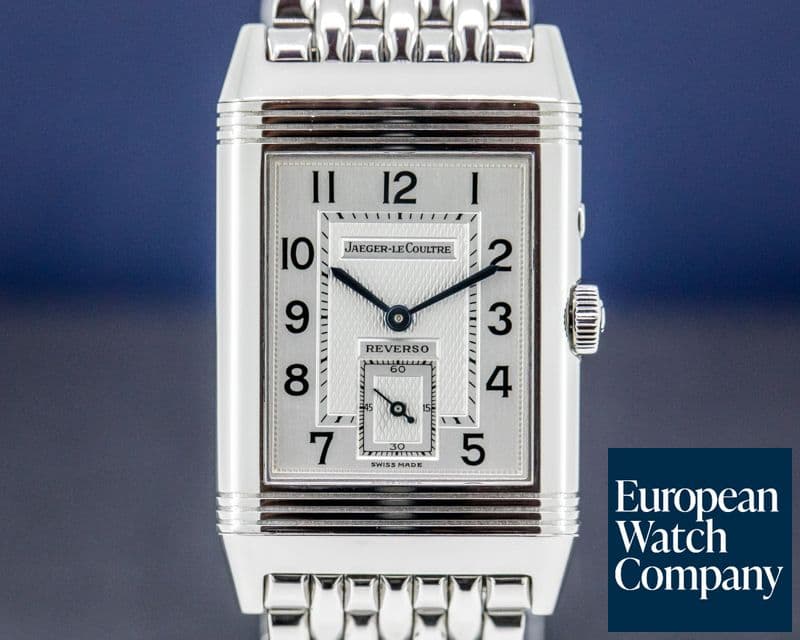 Image of Jaeger LeCoultre Reverso Duoface SS / Bracelet
 